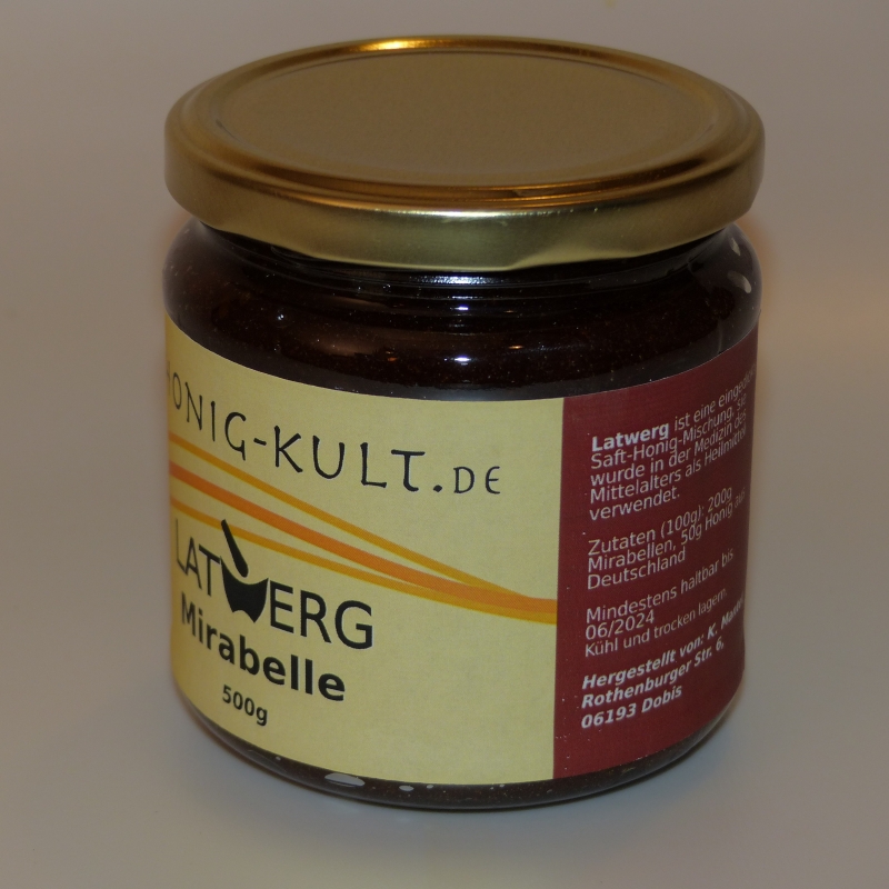 Für den Artikel Honig Latwerg Mirabelle 500g ist kein Produktbild vorhanden.